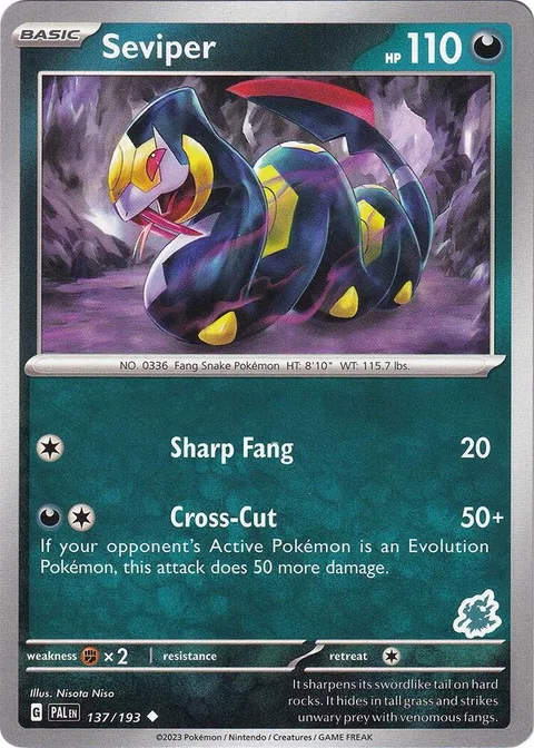 Seviper [Sharp Fang | Cross-Cut]