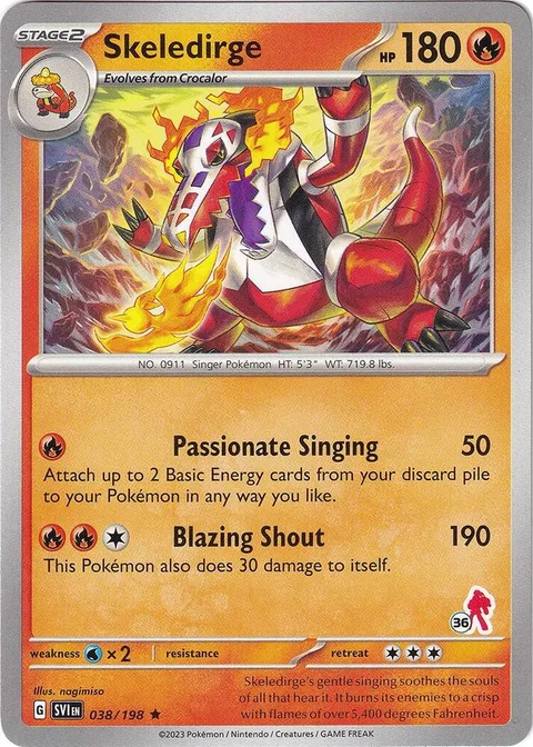 Skeledirge [Passionate Singing | Blazing Shout]