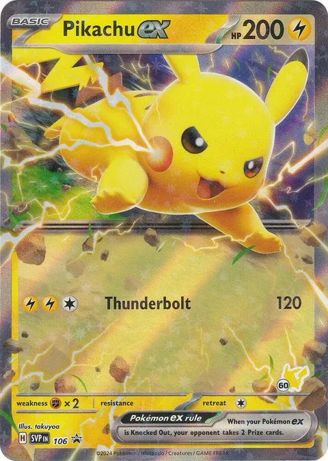 Pikachu ex [Thunderbolt]