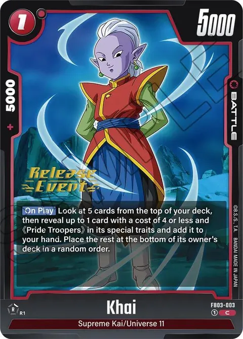 Khai (FB03-003) [Fusion World]