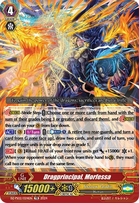 Dragprincipal, Morfessa [P-Format]