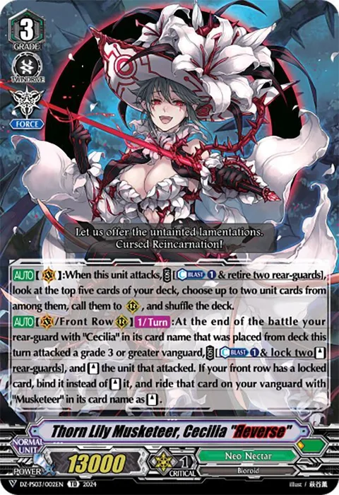 Thorn Lily Musketeer, Cecilia ""Яeverse"" [V Format]