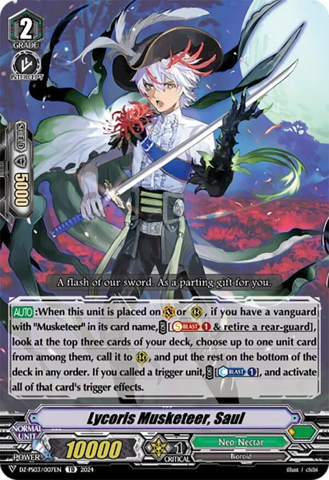 Lycoris Musketeer, Saul [V Format]