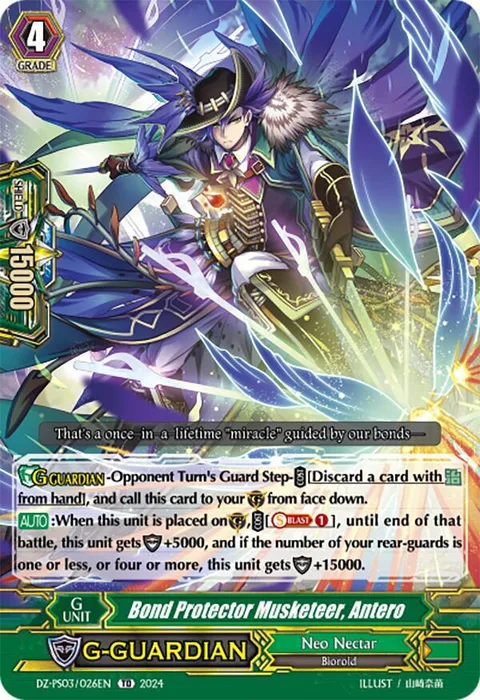 Bond Protector Musketeer, Antero [P-Format]