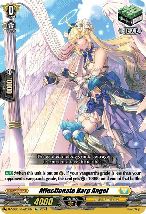 Affectionate Harp Angel [D Format]