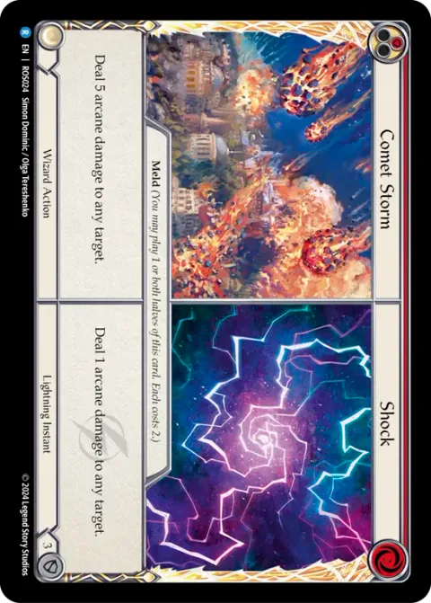Comet Storm // Shock