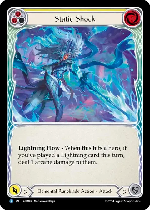 Static Shock (Yellow)