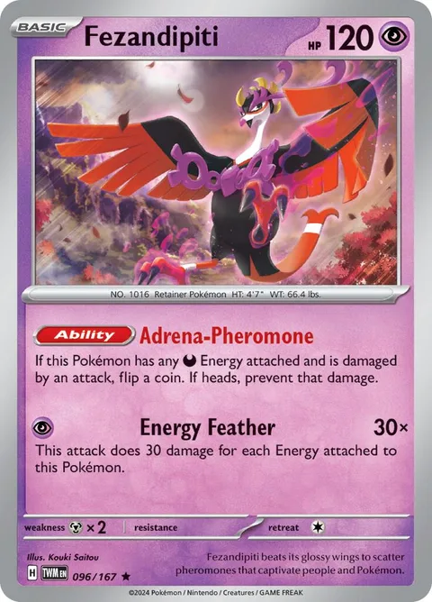 Fezandipiti [Adrena-Pheromone | Energy Feather]