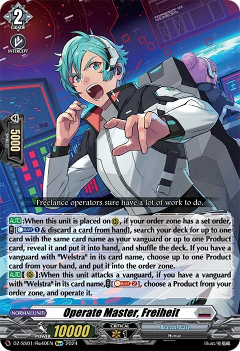 Operate Master, Freiheit [D Format]