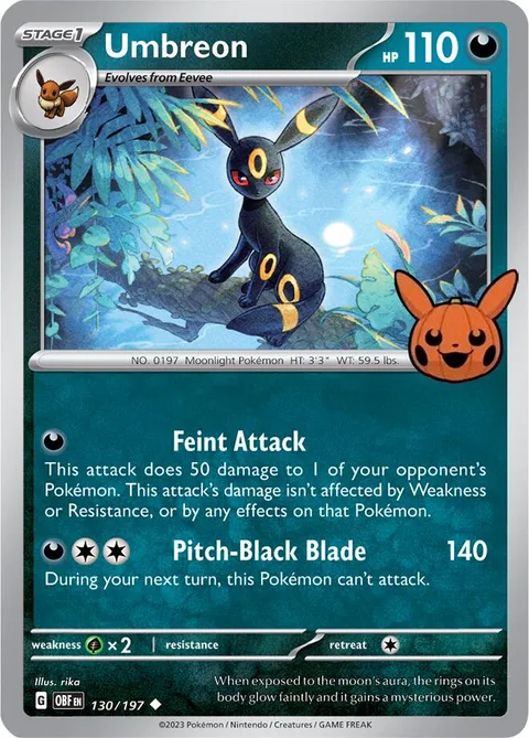 Umbreon [Feint Attack | Pitch-Black Blade]