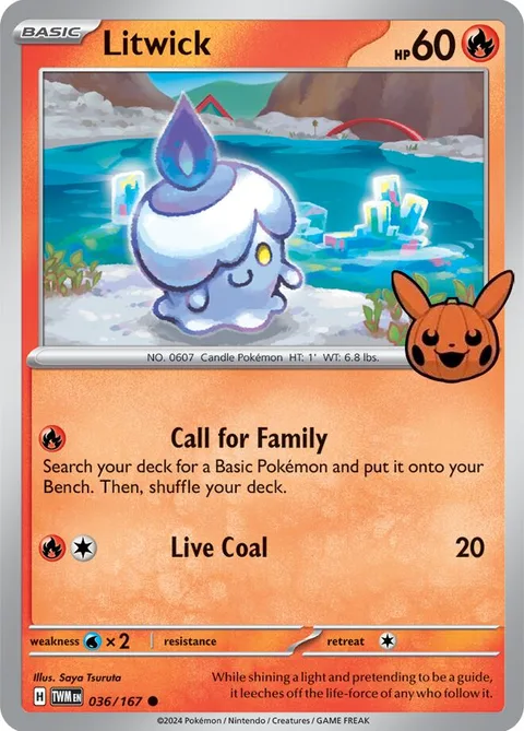 Litwick [Call for Family | Live Coal]