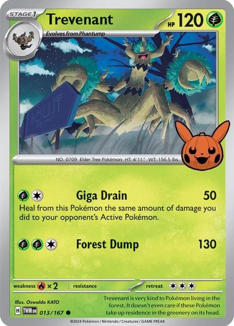Trevenant [Giga Drain | Forest Dump]