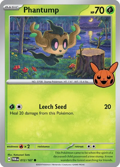 Phantump [Leech Seed]