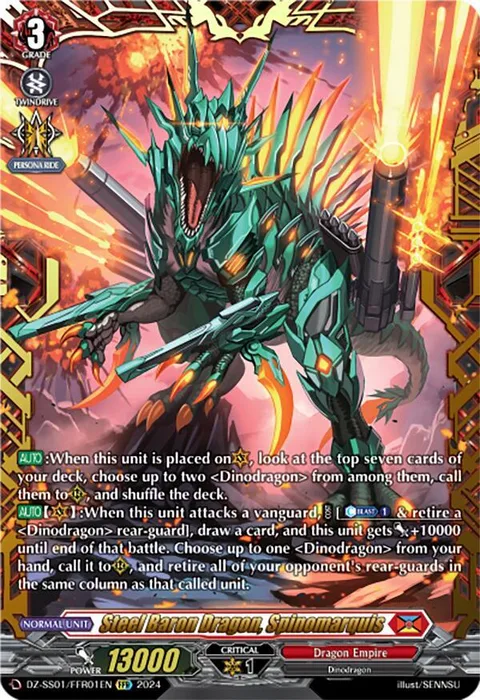 Steel Baron Dragon, Spinomarquis [D-Format]