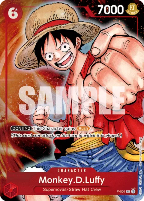 Monkey.D.Luffy (P-001)