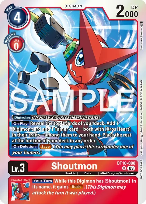 Shoutmon (BT10-008)