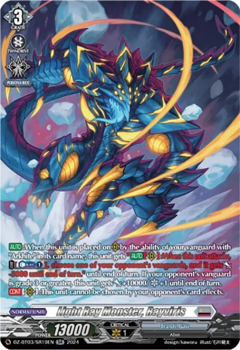 Light Ray Monster, Rayviris [D-Format]