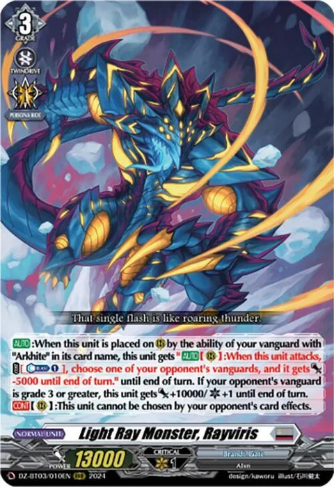 Light Ray Monster, Rayviris [D-Format]