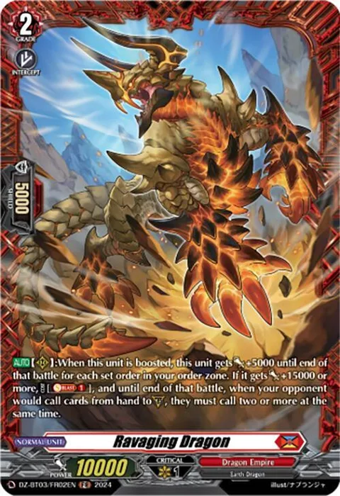Ravaging Dragon [D-Format]