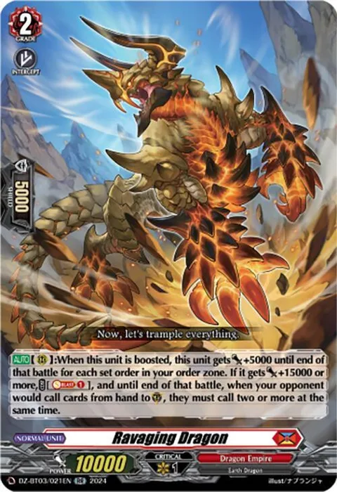 Ravaging Dragon [D-Format]