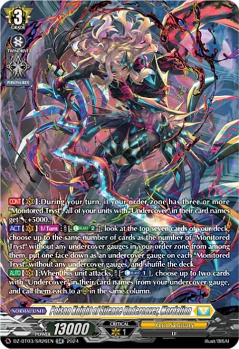 Poison Knight of Silence Undercover, Mordalion [D-Format]
