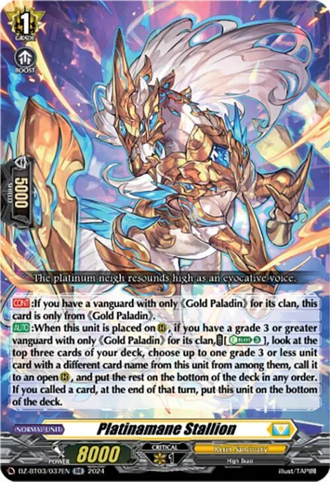 Platinamane Stallion [D-Format]