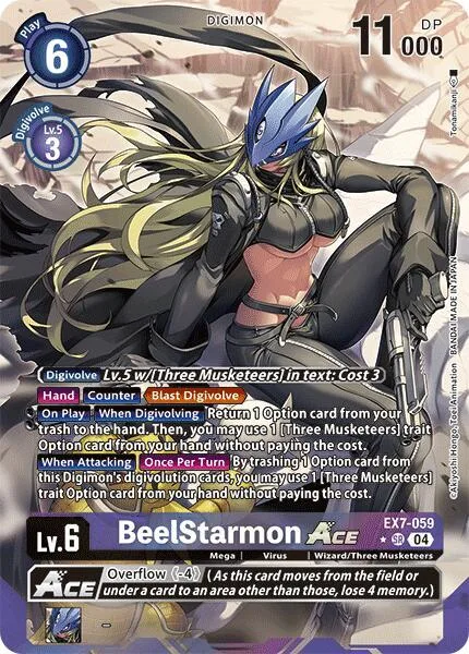 BeelStarmon Ace (EX7-059)