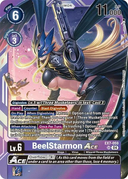 BeelStarmon Ace (EX7-059)