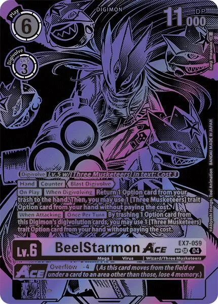 BeelStarmon Ace (EX7-059)