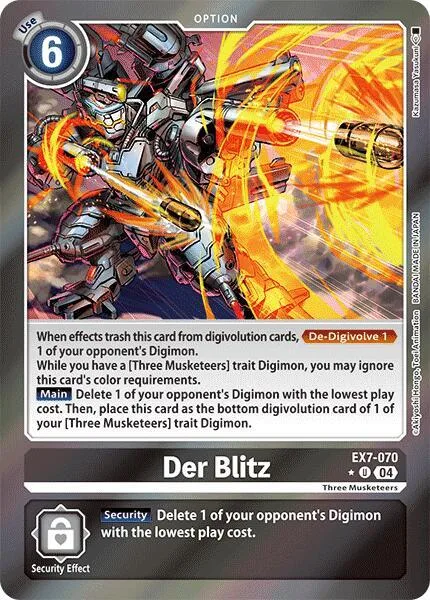 Der Blitz (EX7-070)