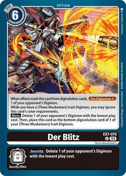 Der Blitz (EX7-070)