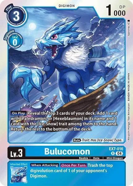 Bulucomon (EX7-016)