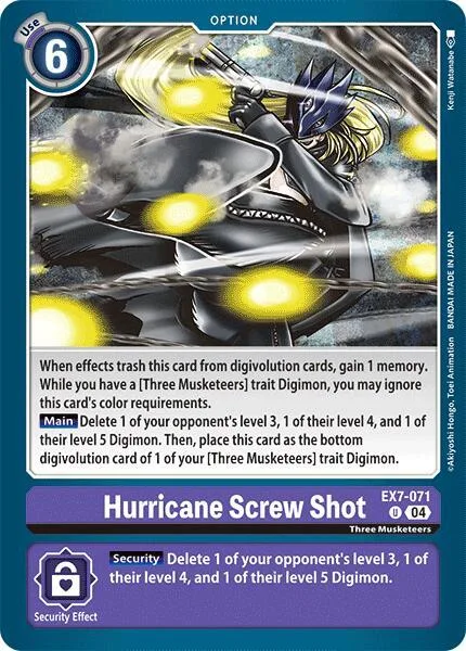 Hurricane Screw Shot (EX7-071)