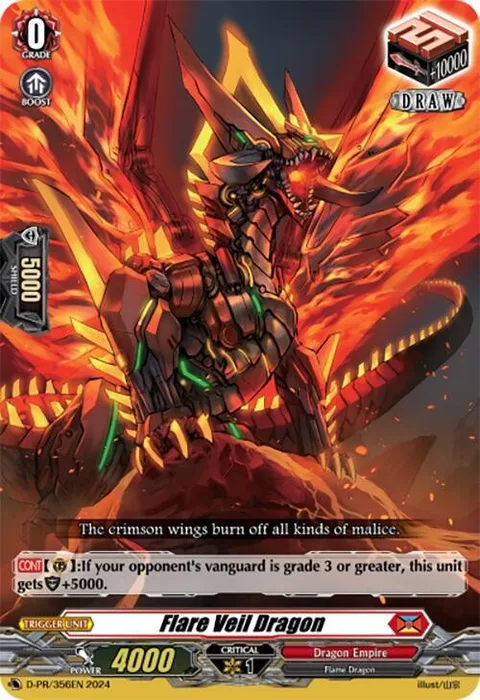 Flare Veil Dragon [D Format]