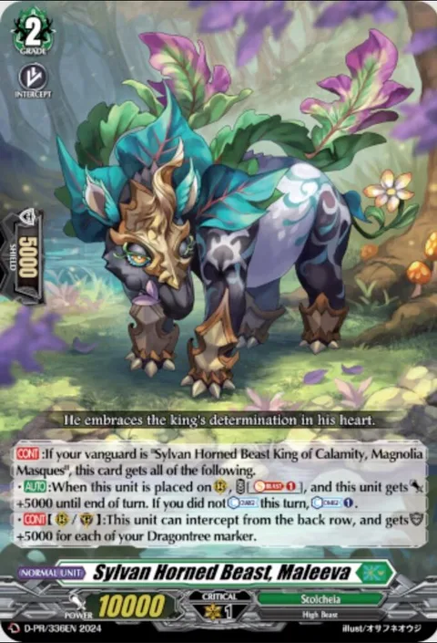 Sylvan Horned Beast, Maleeva [D-Format]