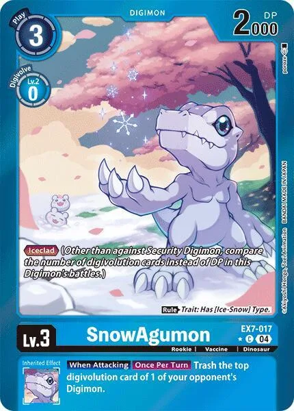 SnowAgumon (EX7-017)