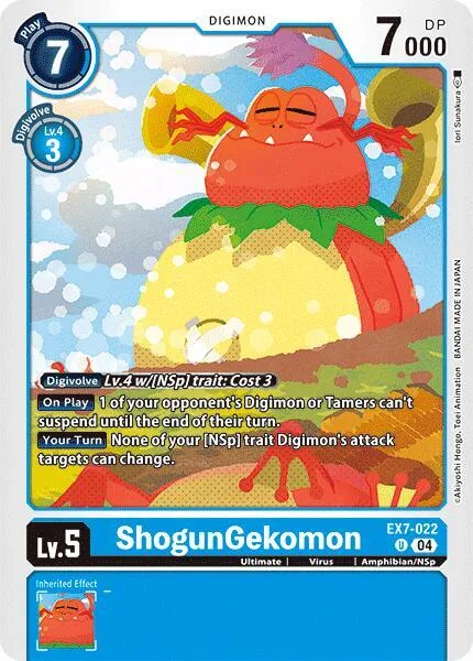 ShogunGekomon (EX7-022)