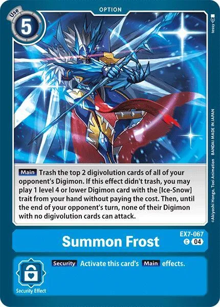 Summon Frost (EX7-067)