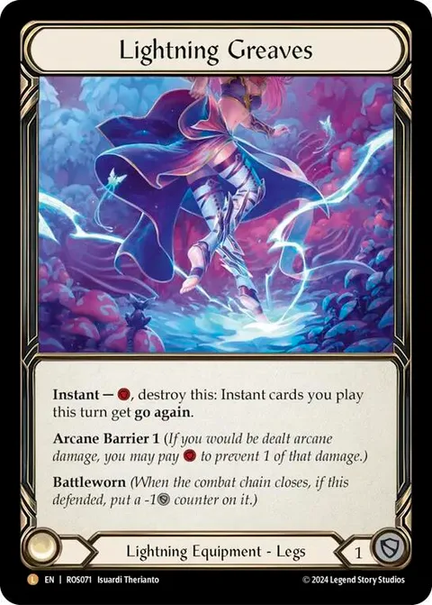 Lightning Greaves