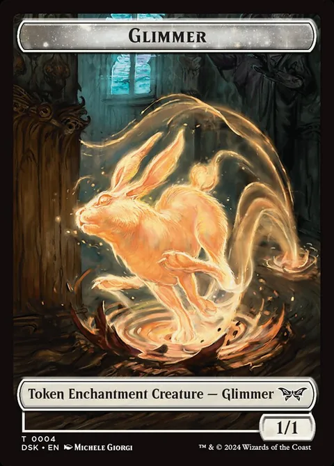 Glimmer Token (White 1/1)