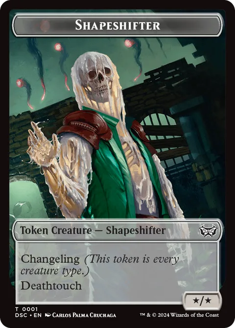 Insect Token (G 1/1) // Shapeshifter Token (C */*)