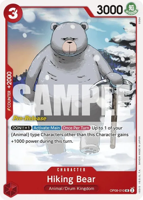Hiking Bear (OP08-010)