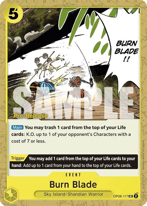 Burn Blade (OP08-117)