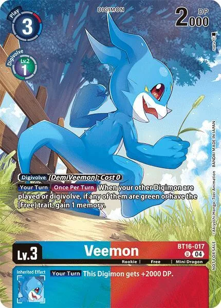 Veemon (BT16-017)