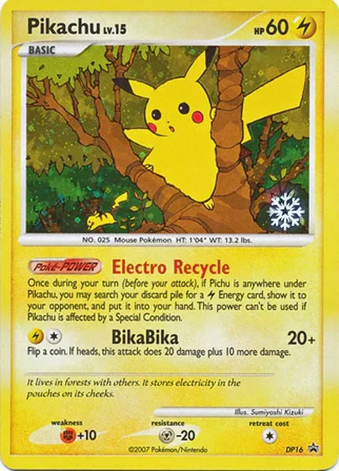Pikachu Lv.15 [Electro Recycle | BikaBika]