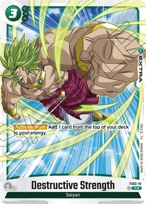 Destructive Strength (FS03-16) [Fusion World]