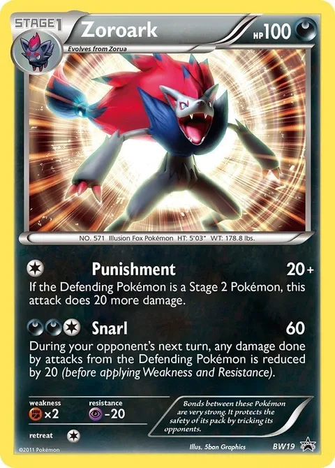 Zoroark [Punishment | Snarl]