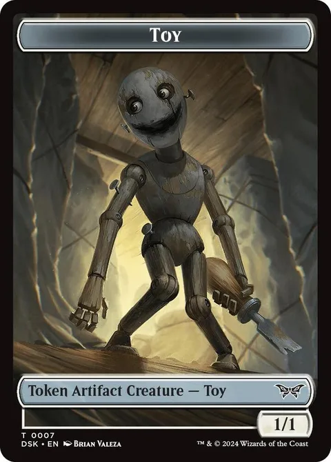 Toy Token (A 1/1) // Treasure Token