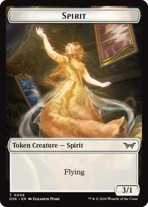 Glimmer Token (W 1/1) // Spirit Token (W 3/1)