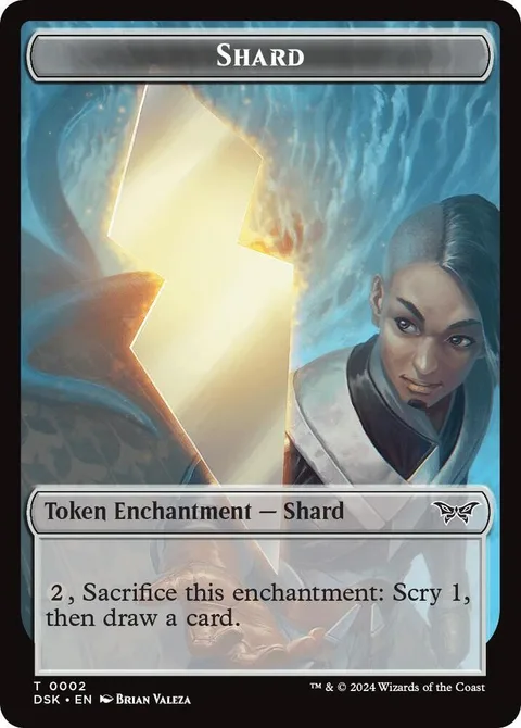 Shard Token // Glimmer Token (W 1/1)